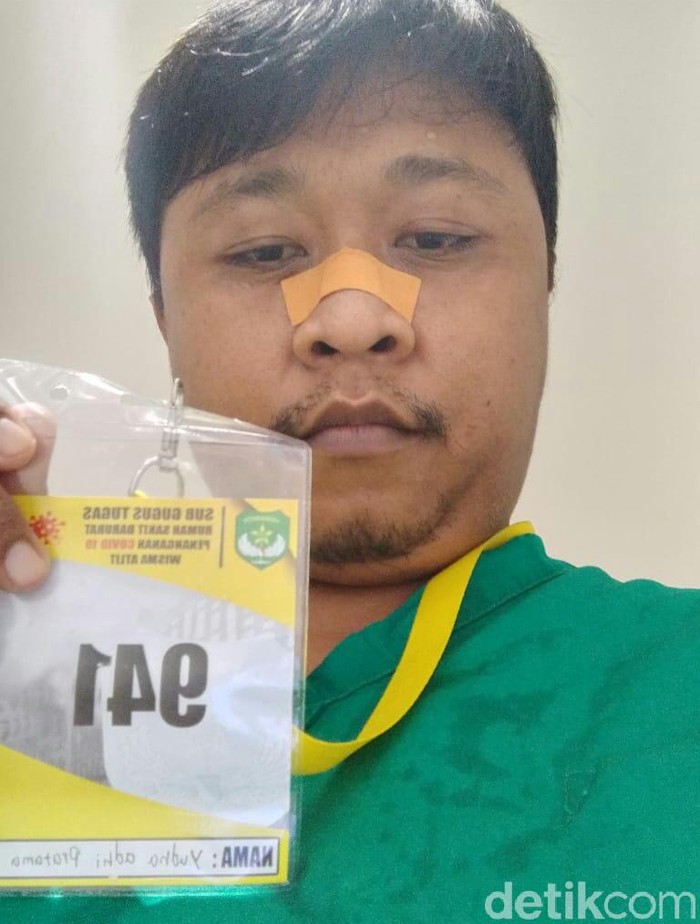 Satu Perawat Situbondo Ini Jadi Relawan COVID-19 di RS Wisma Atlet Jakarta