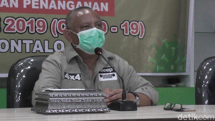Gubernur Gorontalo Rusli Habibie (Ajis Khalid/detikcom)