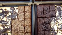 Home made brownies keju yang legit empuk bisa dipesan di @dailies.id. Selain varian brownies keju, ada juga choco chips, belgian choco caramel dan salted caramel brownies. Kue ini bisa jadi pilihan untuk berbuka puasa atau hantaran kue Lebaran. Foto @instagram @dailies.id