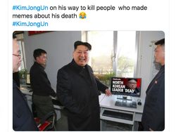 Kim Jong Un Muncul Lagi Jadi Bahan Meme Kocak