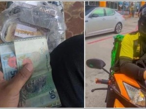 Antar Kue di Tengah Hujan Deras, Ojol Ini Dapat Tip Rp 346 Ribu!