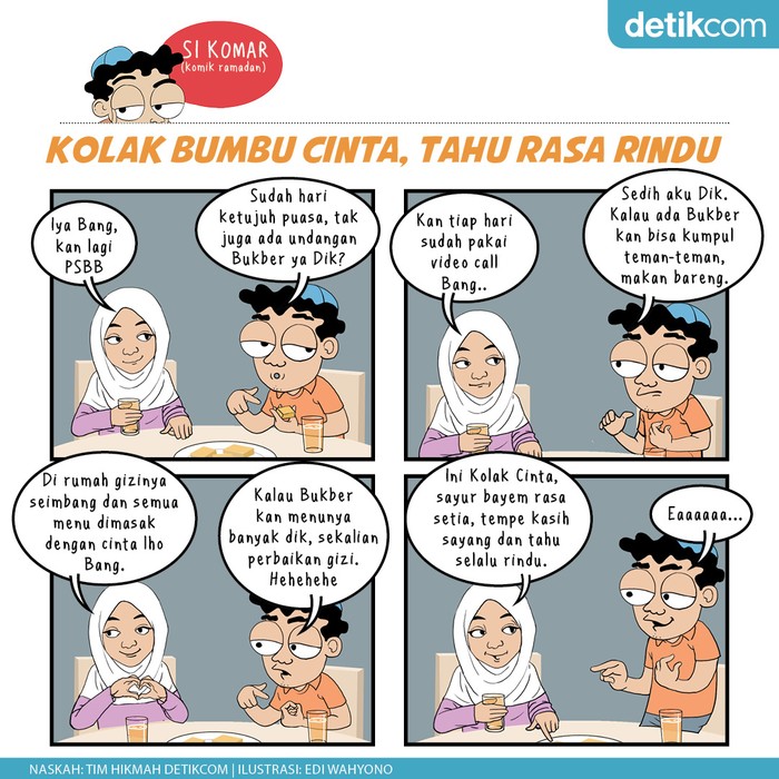 Komik Ramadhan, Kolak Rasa Cinta Komik Ramadhan, Kolak Rasa Cinta