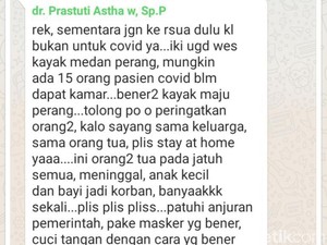 Ini Penjelasan RS Unair Soal 15 Positif COVID-19 Belum Dapat Kamar