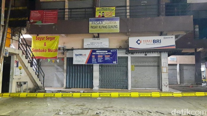 Pasar Kupang ditutup 2 pekan