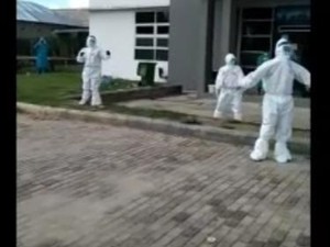 Saat Pasien Corona dan Perawat Kompak Joget Tobelo di Kendari
