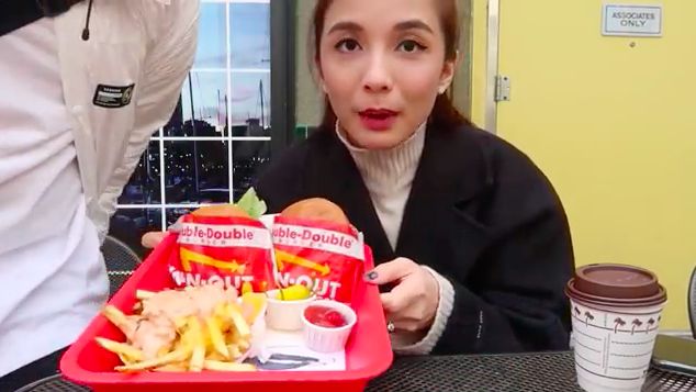 Keluarga Alinskie cicip burger hits di AS