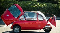 Mobil ini adalah Heinkel Kabine Type 153 yang dibuat oleh Ernst Heinkel Foto: rideapart