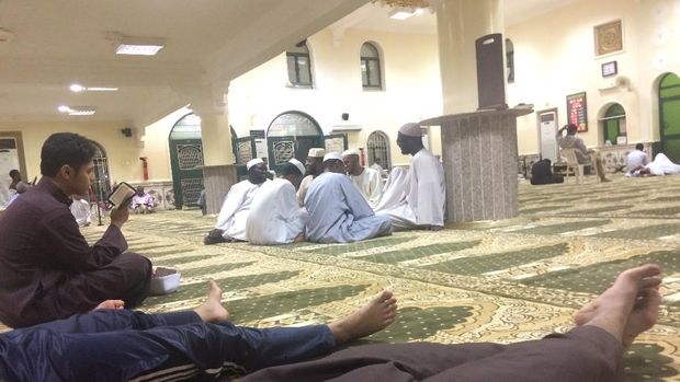 Suasana masjid MTN