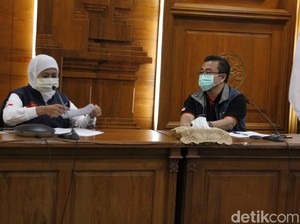Khofifah Sebut Pemkot Surabaya Lambat Tangani Corona Klaster PT Sampoerna