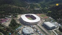 Perpanjangan masa pelaksanaan pembangunan infrastruktur dan venues PON XX Papua hingga awal tahun 2021, khususnya untuk venues olahraga dayung, panahan, sepatu roda, 5 tower rumah susun, serta penataan kawasan kompleks olahraga Kampung Harapan dan Doyo Baru. Sedangkan  infrastruktur dan venues lainnya tetap dijadwalkan tuntas pada tahun 2020 ini. Foto: Dok. Kementerian PUPR