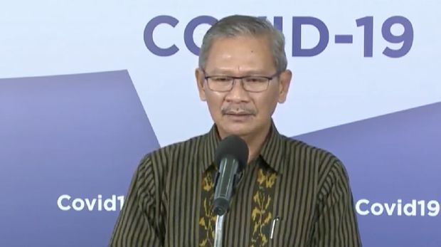 Achmad Yurianto selaku Juru Bicara Pemerintah Covid-19. (Dok: BNPB)