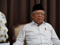 Maruf Amin Jadi Khatib Salat Idul Fitri di Balai Kota DKI Besok