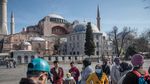 Menikmati Keindahan Hagia Sophia saat Sunyi Sepi