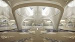 Pesona Masjid Bermandikan Cahaya di Dubai