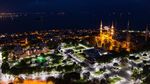 Indahnya Cahaya Istanbul Malam Hari saat Lockdown Akhir Pekan