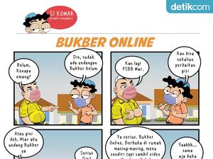 Komar dan Udin Bukber Online