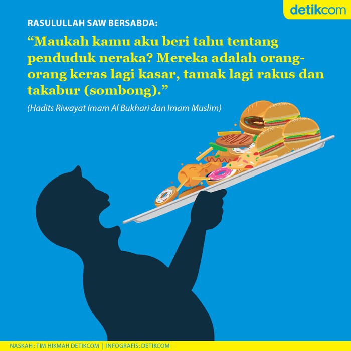 One day One Hadits calon penghuni neraka
