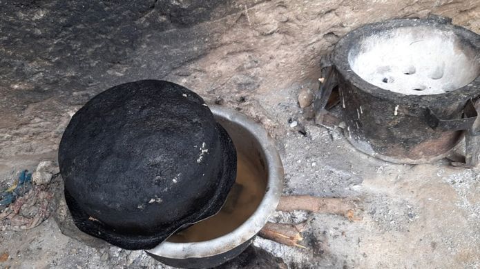 ibu masak batu