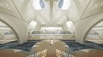 Pesona Masjid Bermandikan Cahaya di Dubai