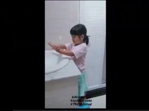 Video Bocah TK di Sukabumi Juara I Edukasi COVID-19