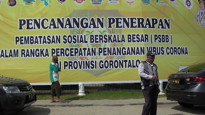 PSBB di Provinsi Gorontalo berlaku mulai hari ini, Senin (4/5/2020).