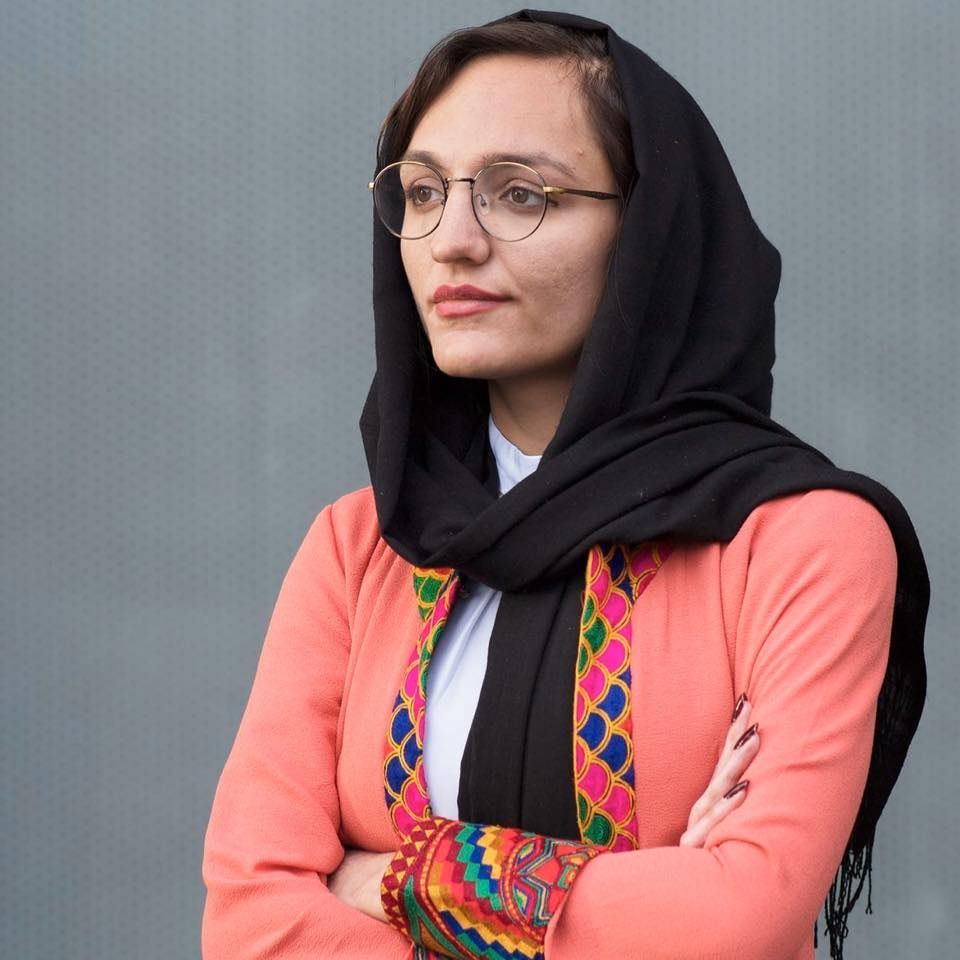 Zarifa Ghafari, walikota termuda di Afghanistan.