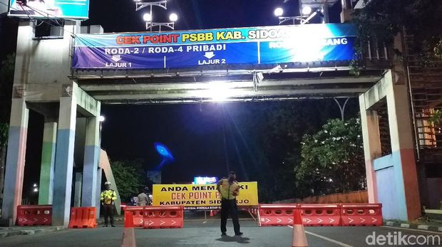 PSBB di Sidoarjo/