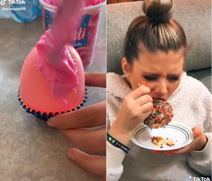 prank makanan
