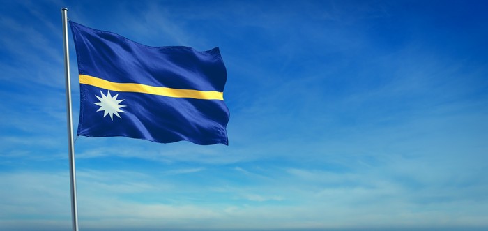 Bendera negara Nauru