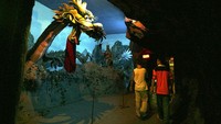 Kota Hantu Fengdu punya beragam patung mengerikan tentang gambaran siksaan neraka. (Getty Images/China Photos)