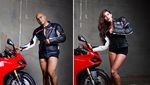 Yaaa Ampun, Laki-laki Tiru Pose Wanita Seksi di Atas Ducati Panigale