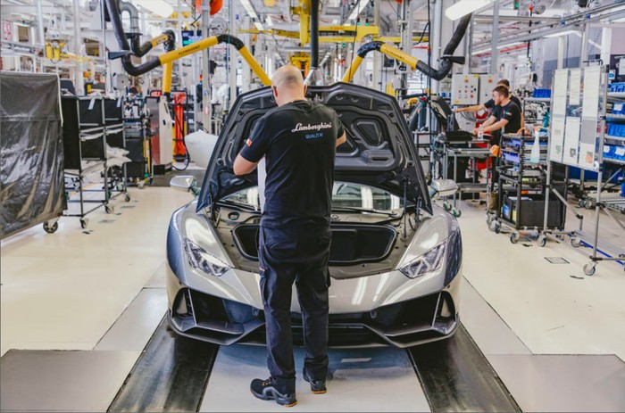 Pabrik Lamborghini Sant’Agata