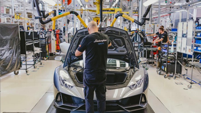 Pabrik Lamborghini Sant’Agata