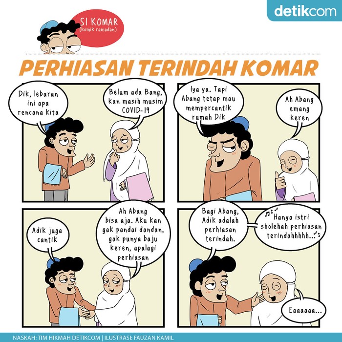 Komik Ramadhan, Komar punya perhiasan baru