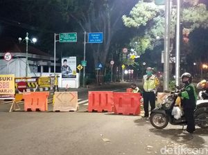 Potret Jam Malam PSBB Sidoarjo Rasa Lockdown