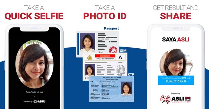 Asli RI merilis aplikasi Saya Asli sebagai alat verifikasi dalam keamanan transaksi secara online.