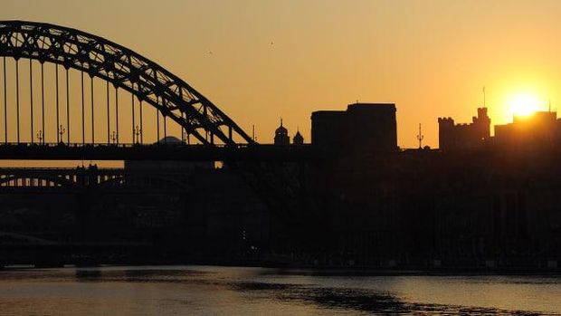 Jembatan Gateshead Millennium Inggris, (Foto ANDREW YATES/AFP/AFP/Getty Images via CNN)