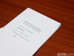 Unboxing Oppo Enco Free, Pesaing Apple Airpods Harga Rp 1 Jutaan