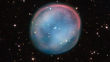 Kalau ini adalah tampilan Owl Nebula ESO 378-1. Foto: ESO’s Very Large Telescope