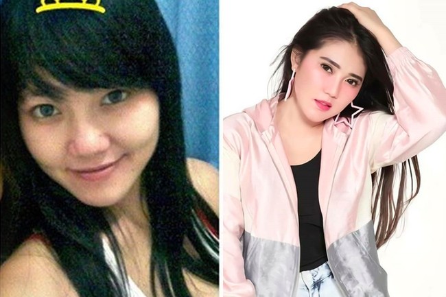 Penyanyi dangdut Via Vallen sudah memulai kariernya sebagai musisi sejak remaja. Dan inilah penampilan Via saat SMA, imut dengan rambut layer. Dan kini saat sudah terkenal, Via juga tetap tampil dengan rambut panjang sebahu. Foto: Instagram