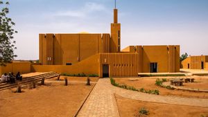 Melihat Lebih Dekat Masjid Unik di Republik Niger