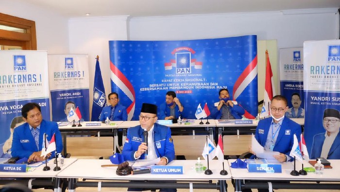 Zulhas di Rakernas I 2020 PAN