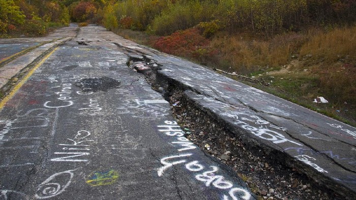 Kota Centralia di Pennsylvania