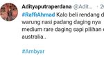 Jadi Trending di Twitter, Cuitan Soal #RaffiAhmad Bikin Netizen Ngakak