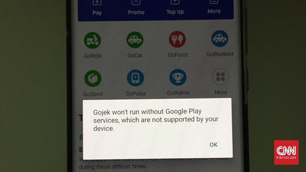 Huawei P40 Pro Gojek