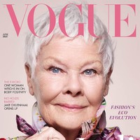 Aktris senior Judi Dench membuktikan bahwa usia bukan hambatan untuk bisa bersolek di sampul sebuah majalah fashion ternama. Buktinya di usia 85 tahun, ia berkesempatan tampil cover Vogue Inggris. (Foto: Dok. British Vogue)