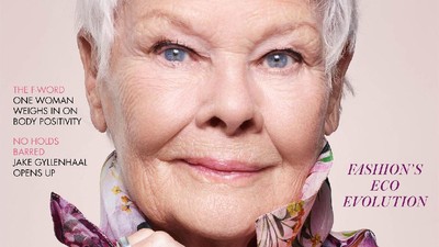 Judi Dench Ukir Prestasi di Usia 85, Jadi Model Tertua di Cover Vogue