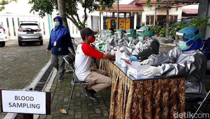 Rapid test massal di Bantul
