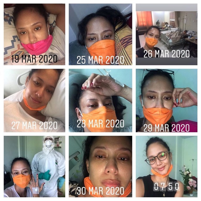  Namun pada 13 April 2020, belum sampai sebulan setelah pertamakali dinyatakan Corona, Chika kembali merasakan demam dan keirngat dingin. Badanku itu kayak tertusuk-tusuk, keluar dingin dann agak panas. Aku mulai stres lagi, emang sih aku sudah pisah tidur dengan anak-anak, cuman semuanya sudah siap-siap mau hidup normal lagi di dalam rumah, ujar ibu dua anak itu. Foto: instagram @chikamailoa