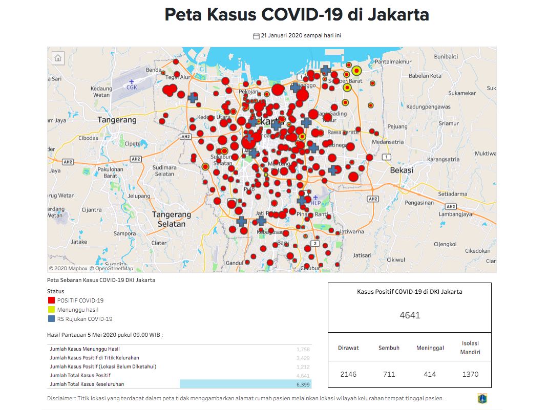 Corona Jakarta 5 Mei